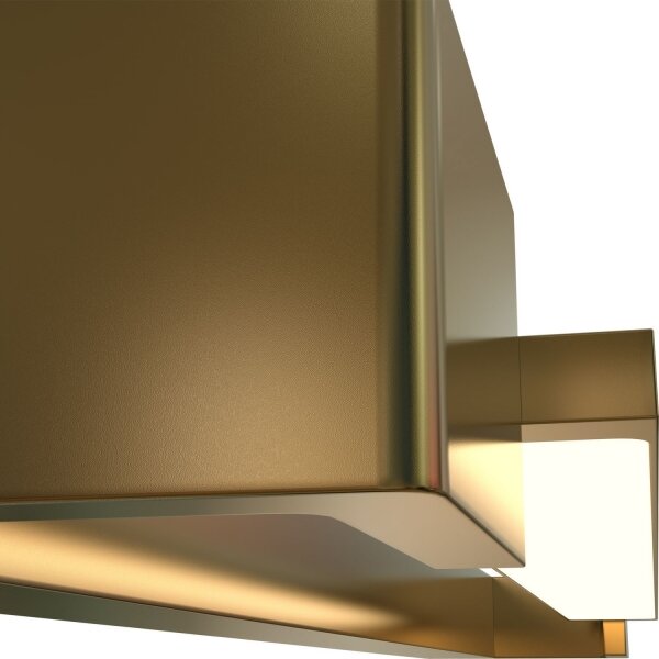 MAXLIGHT W0318 - Applique a LED da bagno FLINK LED/12W/230V IP44 oro
