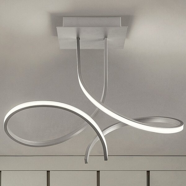 Plafoniera moderna fratelli braga scia 2127 pl50 led metallo lampada soffitto - Fratelli Braga