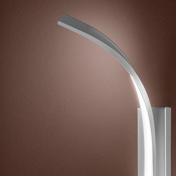 Applique moderna fratelli braga scia 2127 a1 led metallo lampada parete - Fratelli Braga