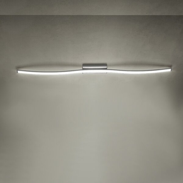 Plafoniera moderna fratelli braga scia 2127 pl1 led metallo lampada soffitto parete - Fratelli Braga