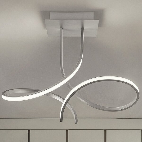 Plafoniera moderna fratelli braga scia 2127 pl50 led metallo lampada soffitto - Fratelli Braga