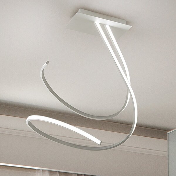Plafoniera moderna fratelli braga scia 2127 pl60 led metallo lampada soffitto - Fratelli Braga