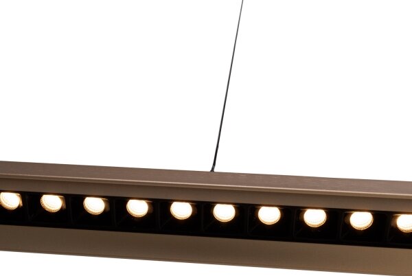 MAXLIGHT P0594 - Lampadario LED a sospensione con filo JO-JO LED/38W/230V ottone