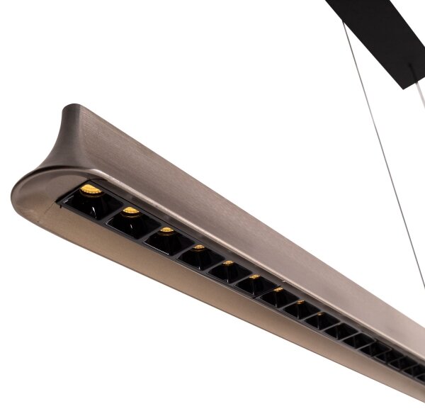 MAXLIGHT P0595 - Lampadario LED a sospensione con filo JO-JO LED/38W/230V antracite