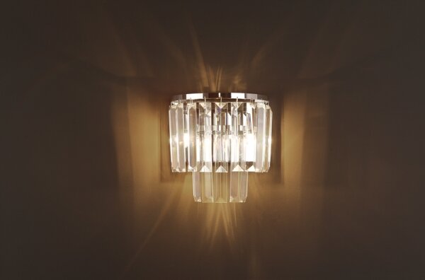 MAXLIGHT W0209 - Applique MONACO 2xG9/40W/230V cromo
