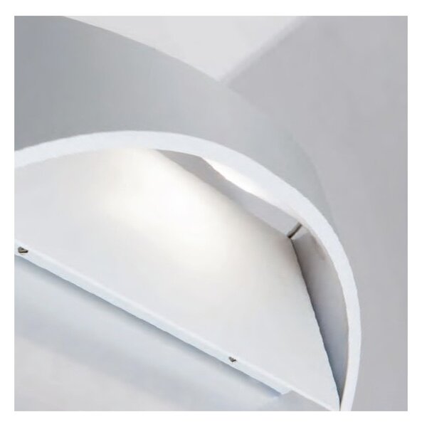 Applique moderno sovil illuminazione moon 99107 02 4000 led alluminio lampada parete - Sovil Illuminazione