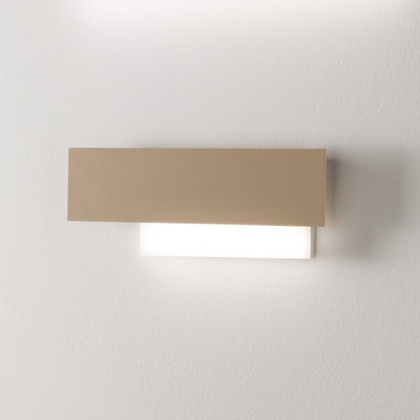 Applique moderno gea luce doha ap 15w led 220v alluminio metacrilato lampada parete - Gea Luce