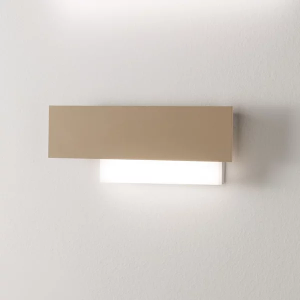 Applique moderno gea luce doha ap 15w led 220v alluminio metacrilato lampada parete - Gea Luce