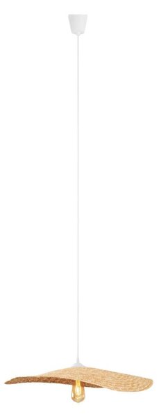 MAXLIGHT P0581 - Lampadario a sospensione con filo NAP 1xE27/15W/230V diametro 60 cm beige