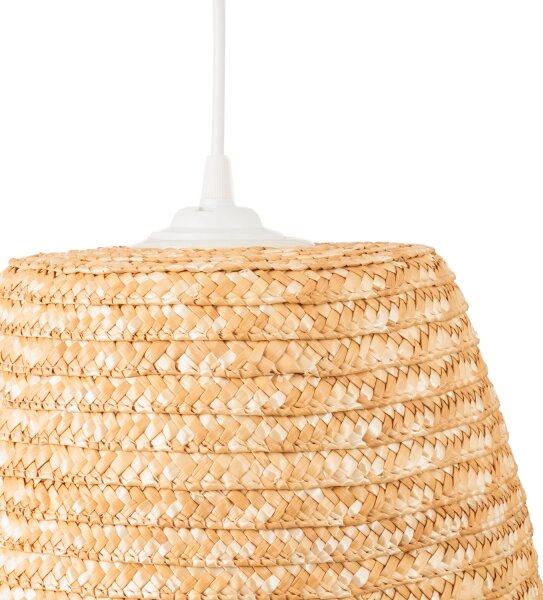 MAXLIGHT P0582 - Lampadario a sospensione con filo POT 1xE27/15W/230V diametro 30 cm beige