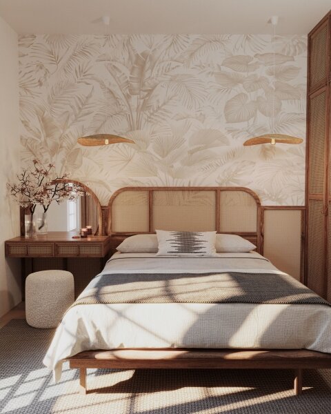 MAXLIGHT P0581 - Lampadario a sospensione con filo NAP 1xE27/15W/230V diametro 60 cm beige
