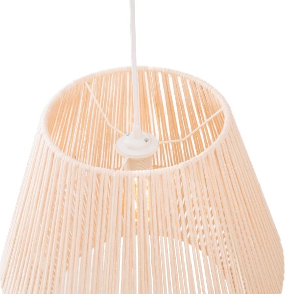 MAXLIGHT P0584 - Lampadario a sospensione con filo PRASLIN 1xE27/15W/230V diametro 44 cm beige