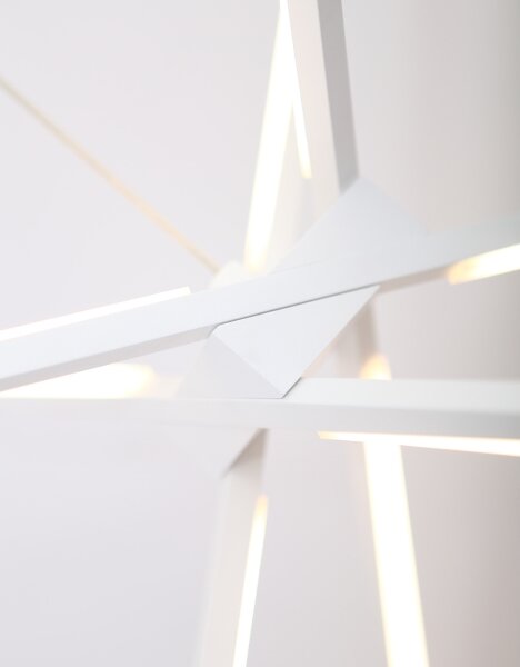 MAXLIGHT P0270 - Lampadario LED a sospensione con filo RAGNO LED/33W/230V bianco