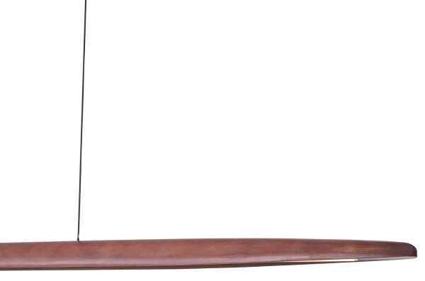 MAXLIGHT P0598 - Lampadario LED a sospensione con filo WOODY LED/25W/230V marrone/pino
