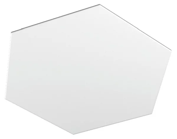 Applique moderno top light hexagon 1142 1d componente metallo parete soffitto - Top Light