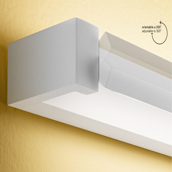 Applique moderno perenz sway 6630 b ct led lampada parete orientabile basculante - Perenz