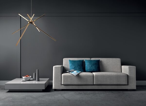 MAXLIGHT P0457 - Lampadario LED a sospensione con filo RAGNO LED/33W/230V oro