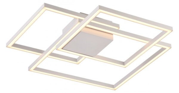 Plafoniera moderna padana lampadari talete 1092 pl3 led 42w metallo alluminio acrilico lampada soffitto - Padana Lampadari