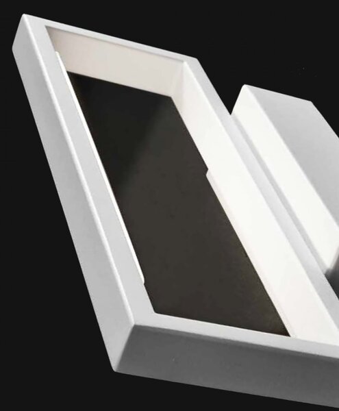 Outlet applique moderno illuminando filo p led biemissione metallo - Lampadari Bartalini Outlet