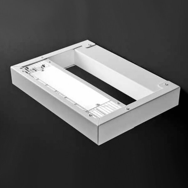 Outlet applique led illuminando ettore lampada parete monoemissione metallo bianco sabbia interni 20w 1900lm 3000°k - Lampadari Bartalini Outlet
