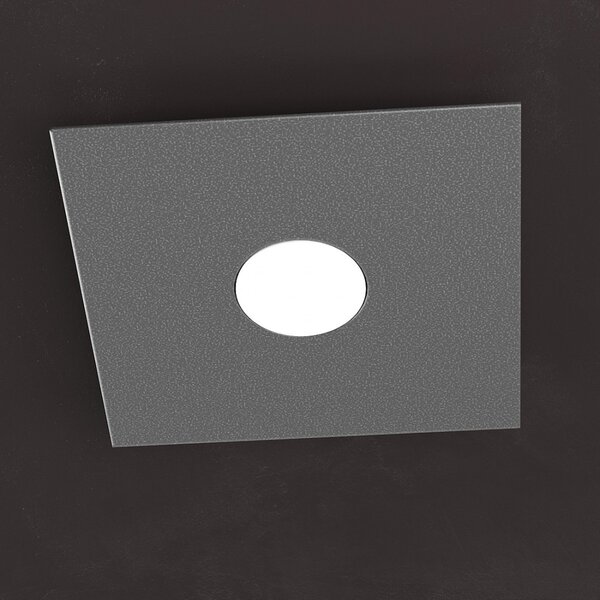 Applique moderno top light eccentric 1156 1l gx53 led metallo lampada parete soffitto - Top Light
