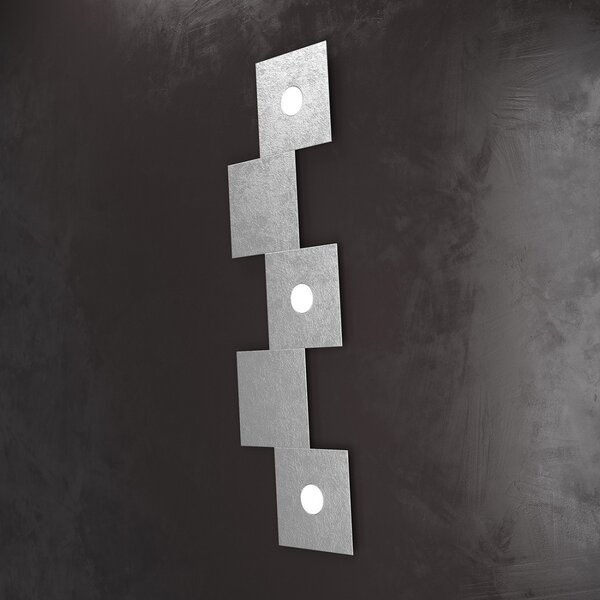 Plafoniera moderna top light eccentric 1156 3l2d gx53 led metallo lampada parete soffitto - Top Light
