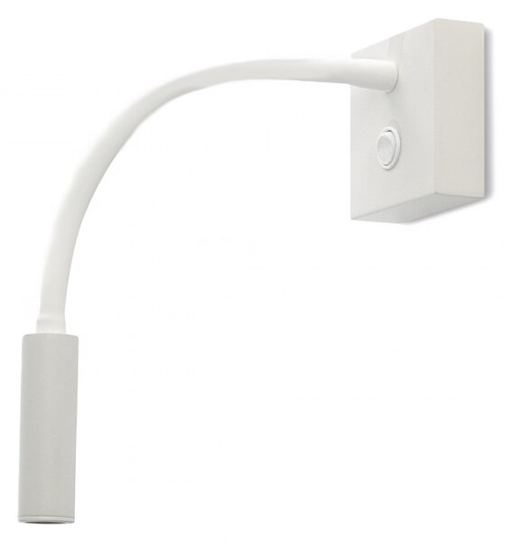 Applique moderno pan international london led alluminio lampada parete orientabile - Pan International
