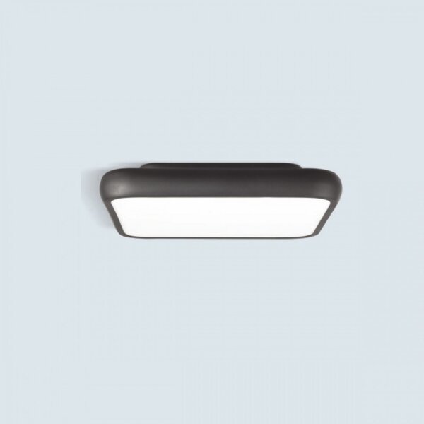 Plafoniera moderna pan international dama grf12121 led alluminio lampada soffitto ip20 - Pan International