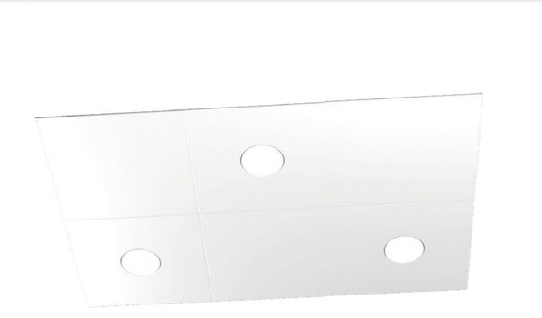 Plafoniera moderna top light eccentric 1156 3l3d gx53 led metallo lampada parete soffitto - Top Light