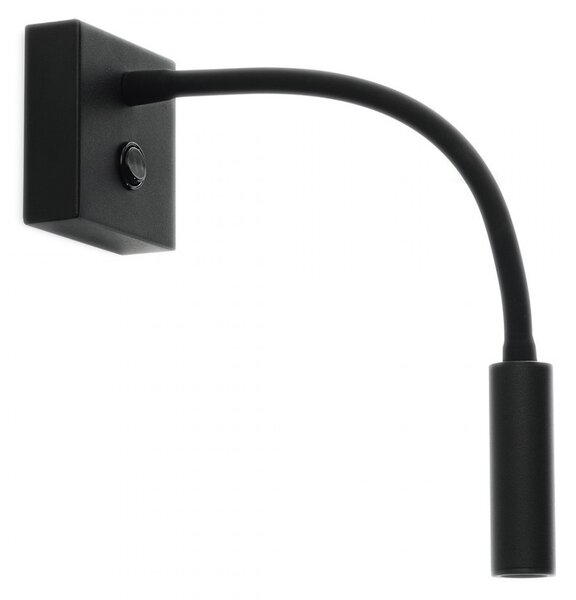 Applique moderno pan international london led alluminio lampada parete orientabile - Pan International