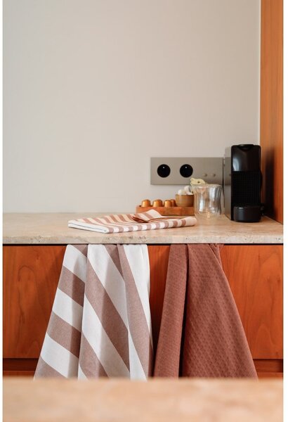 Set di strofinacci in cotone 3 pz 51x74 cm Marra – Tiseco Home Studio