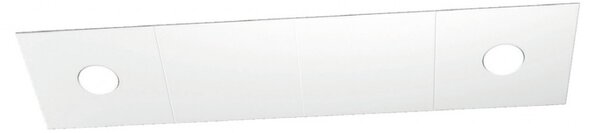 Plafoniera moderna top light eccentric 1156 2l2d gx53 led metallo lampada parete soffitto - Top Light