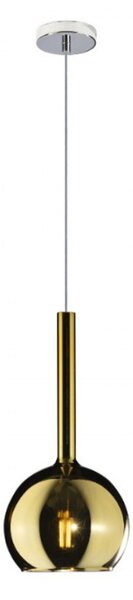 Lampadario moderno top light future 1155cr sp e27 led vetro pirex soffiato sospensione - Top Light