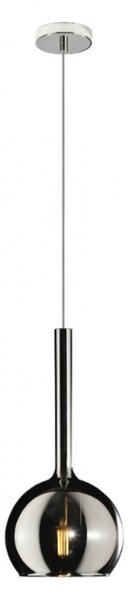 Lampadario moderno top light future 1155cr sp e27 led vetro pirex soffiato sospensione - Top Light
