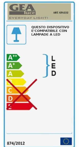 Faretto incasso led moderno gea led sirius gfa222 gu10 alluminio spot cartongesso - Gea Led