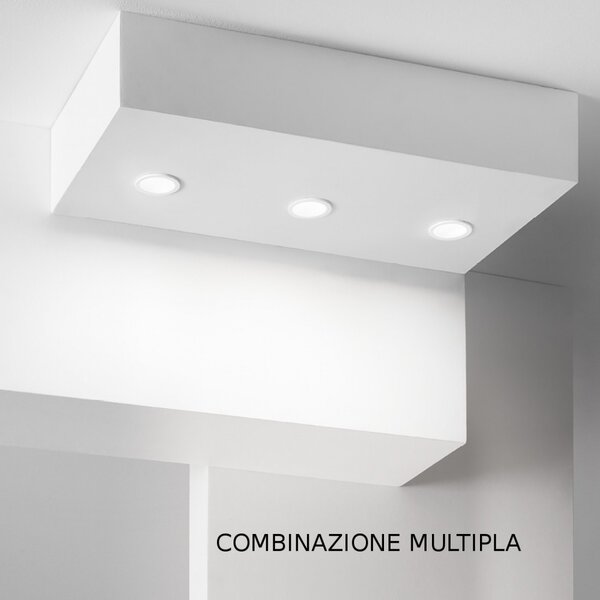 Faretto incasso moderno gea led qebui gfa950c alluminio spot - Gea Led