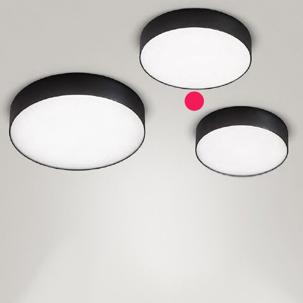 Plafoniera gea led cloe 35 gpl271c led ip20 alluminio modulo led integrato - Gea Led