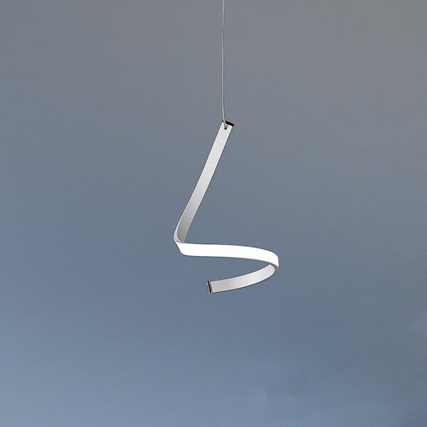 Lampadario moderna fratelli braga tape 2133 s1 led metallo sospensione - Fratelli Braga
