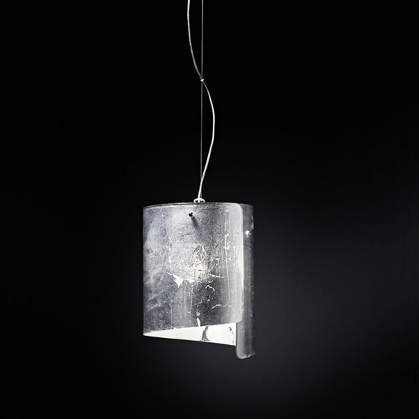 Lampadario classico selene illuminazione papiro 0385 033 006 e27 led vetro sospensione - Selene Illuminazione