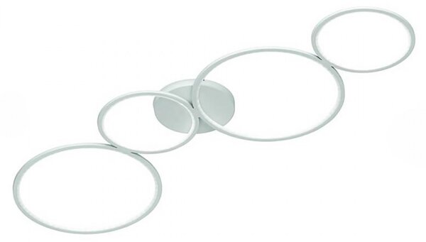 Plafoniera moderno trio lighting rondo led metallo dimmerabile lampada soffitto parete - Trio Lighting