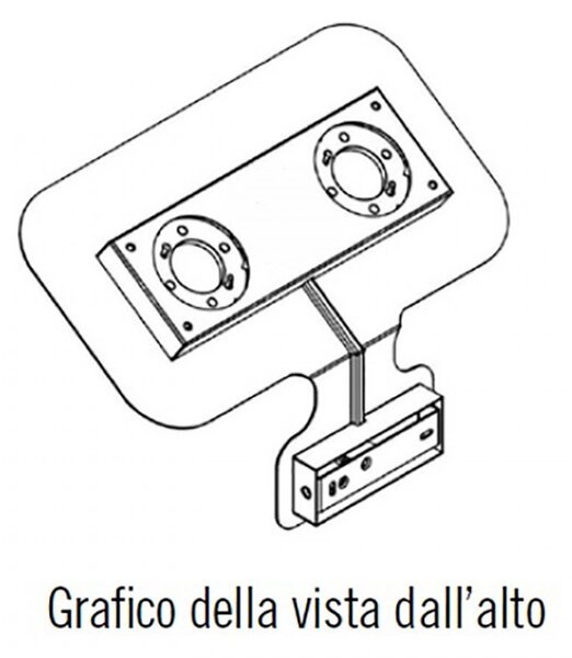 Applique moderno illuminando samu samu2sl gx53 led metallo monoemissione lampada parete - Illuminando