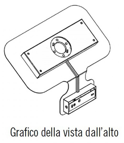 Applique moderno illuminando samu samu1sl gx53 led metallo monoemissione lampada parete - Illuminando