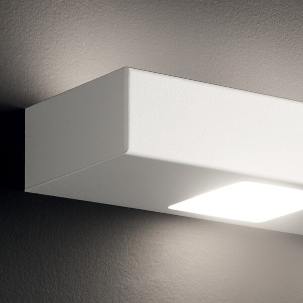 Applique illuminando up-down 5+4 sl gx53 led metallo biemissione lampada parete moderna multiluce - Illuminando