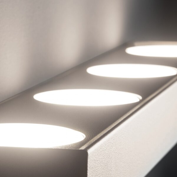 Applique moderno illuminando up up4sl gx53 led metallo monoemissione parete - Illuminando