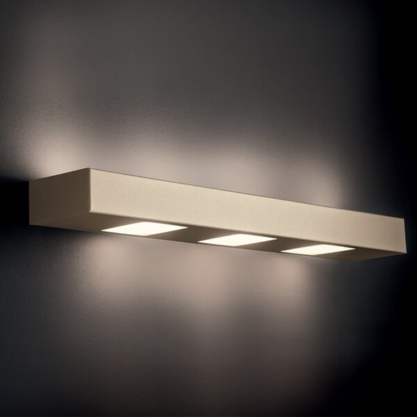 Applique moderno illuminando up-dow4+3sl gx53 led biemissione parete - Illuminando