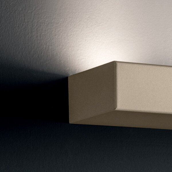 Applique moderno illuminando up-dow2+1sl gx53 led metallo biemissione lampada parete - Illuminando