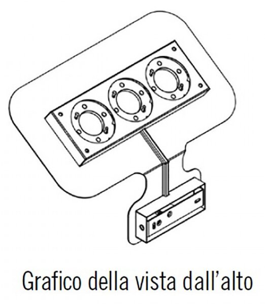 Applique moderno illuminando samu samu3sl gx53 led metallo monoemissione lampada parete - Illuminando