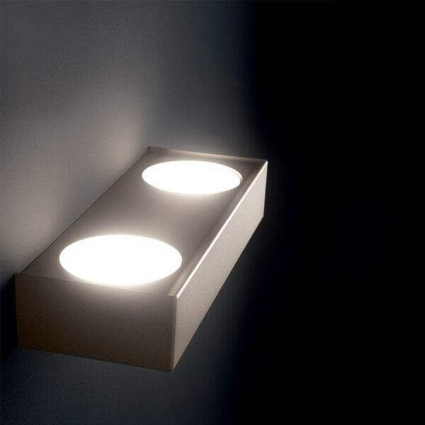 Applique moderno illuminando up up2sl gx53 led metallo monoemissione parete - Illuminando