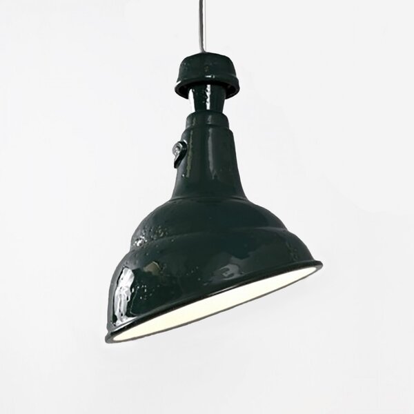 Lampadario toscot torino 830 e27 led 28cm maiolica toscana sospensione artigianale rustica - Toscot