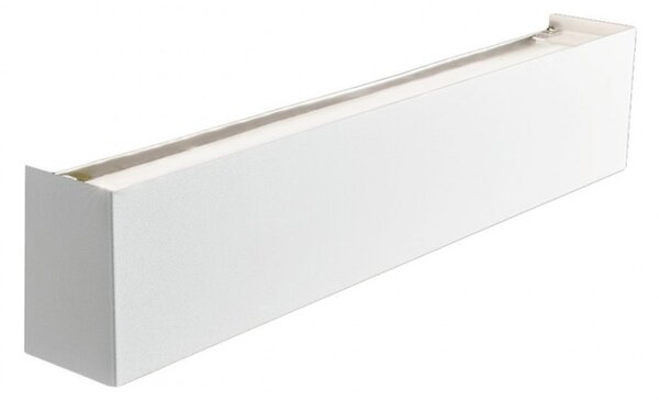 Applique moderno illuminando lei leige27 led lampada parete metallo biemissione rettangolare interni 50cm - Illuminando